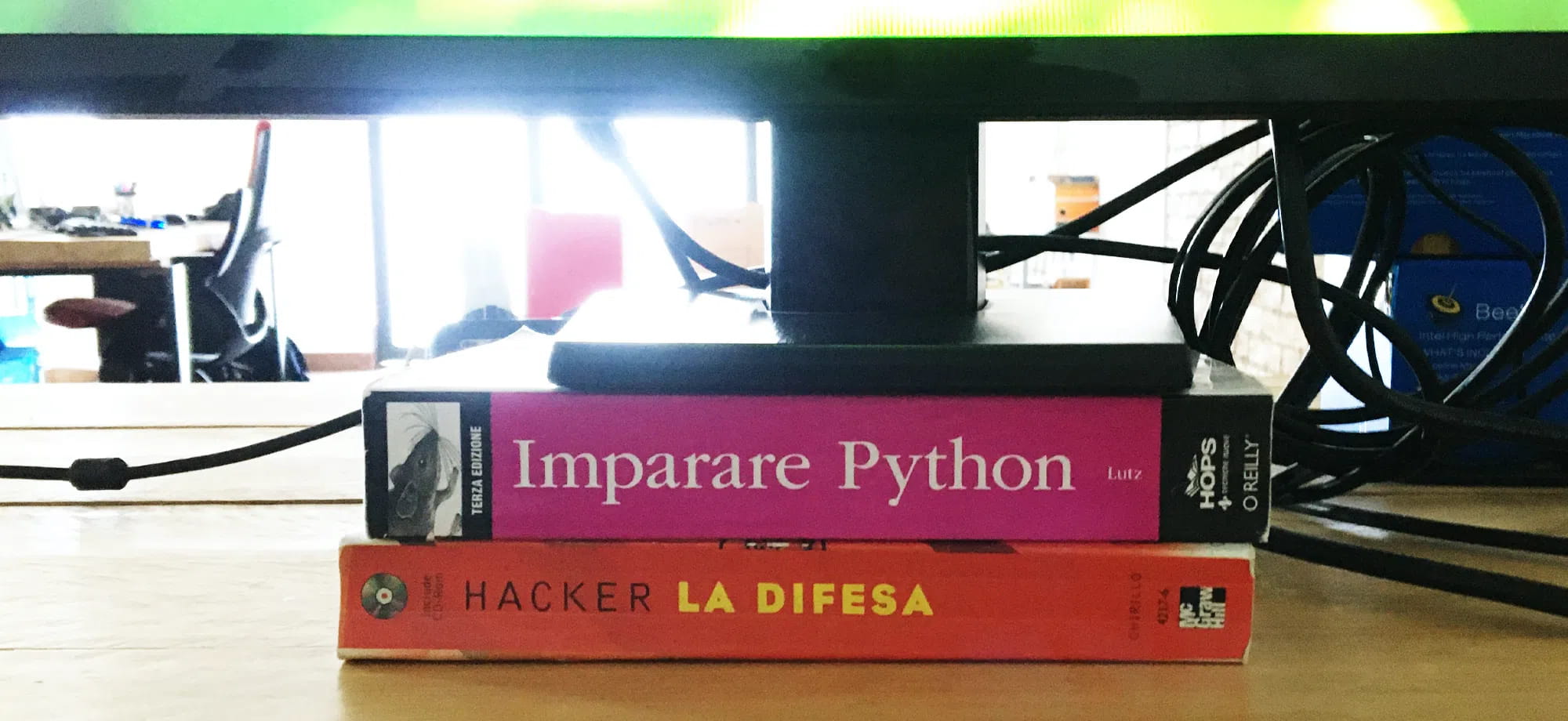 Sede M4SS libri: Hacker la difesa e Imparare Python